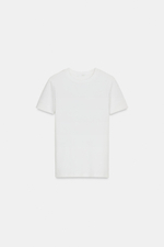 МИНИМАЛИСТИЧНАЯ ФУТБОЛКА С КОРОТКИМИ РУКАВАМИ — ZARA