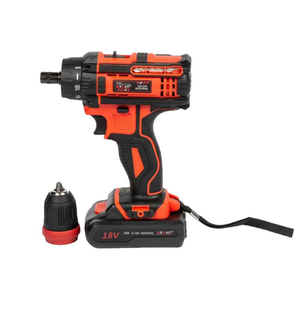 Дрель аккумуляторная Brait BCD18NQ