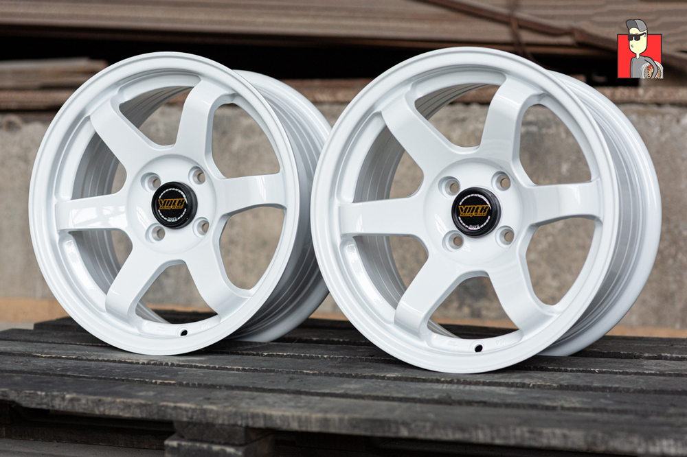 Комплект дисков Rays TE37SL 15x7/8 et30/20 4x100