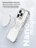 Чехол накладка iPhone 15 Pro Max 6.7" Gurdini Alba Series Protective with Magsafe Clear