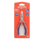 Длинногубцы-мини WORKPRO 110 мм CR-V WP231095