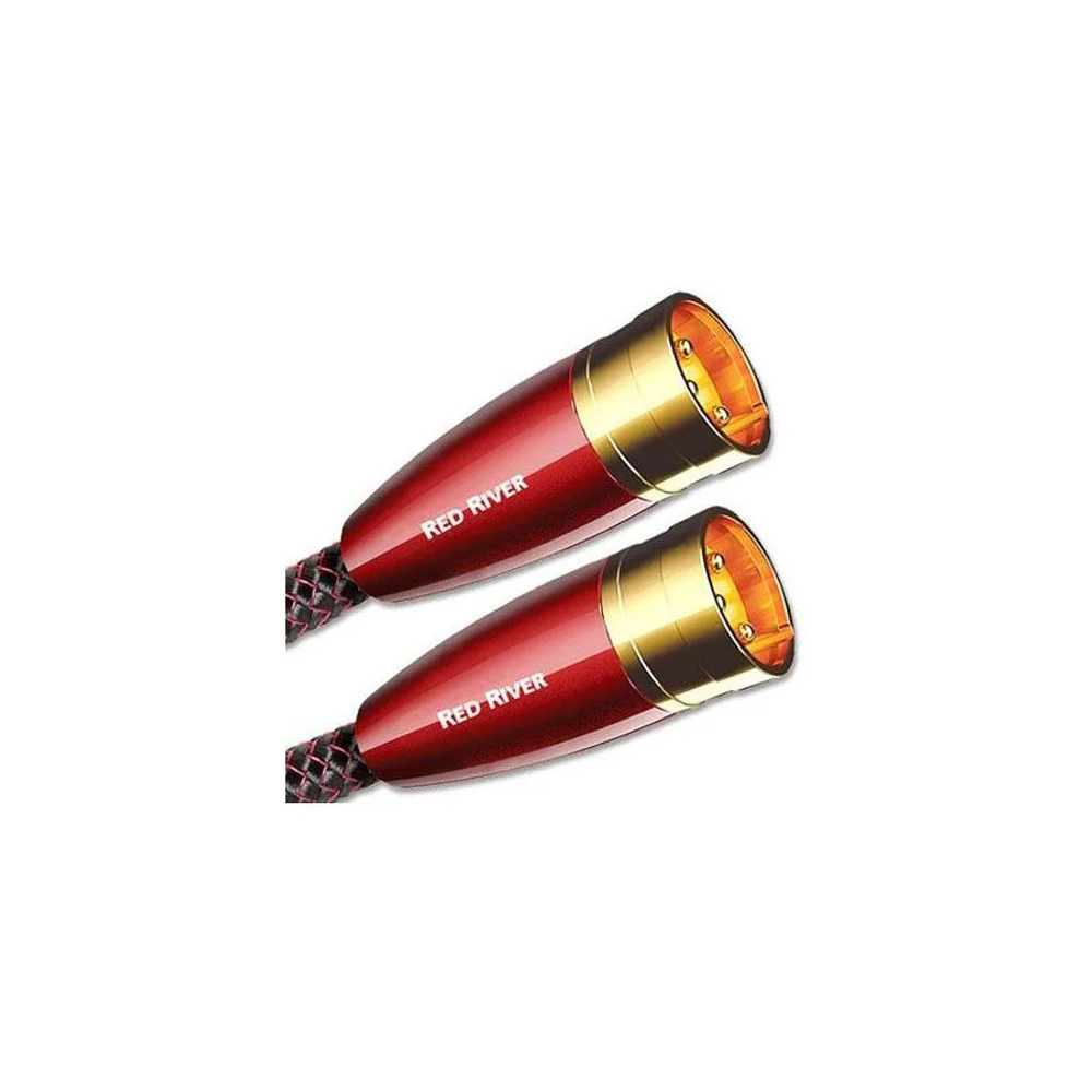 Межблочный аудио кабель AudioQuest Red River XLR–XLR, 2 метра