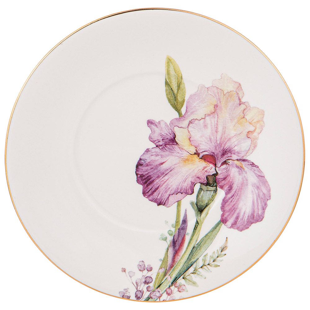 ЧАЙНЫЙ СЕРВИЗ LEFARD "IRISES" НА 6 ПЕР. 14 ПР. 1000/350/300 МЛ (КОР=2НАБ.)