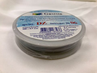 "Gamma" Проволока для бисера (ланка) DZ d 0.3 мм 100 м №06