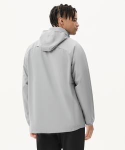 Куртка ветрозащитная JÖGEL PREMIER PerFormPROOF FZ Rain Jacket, серый