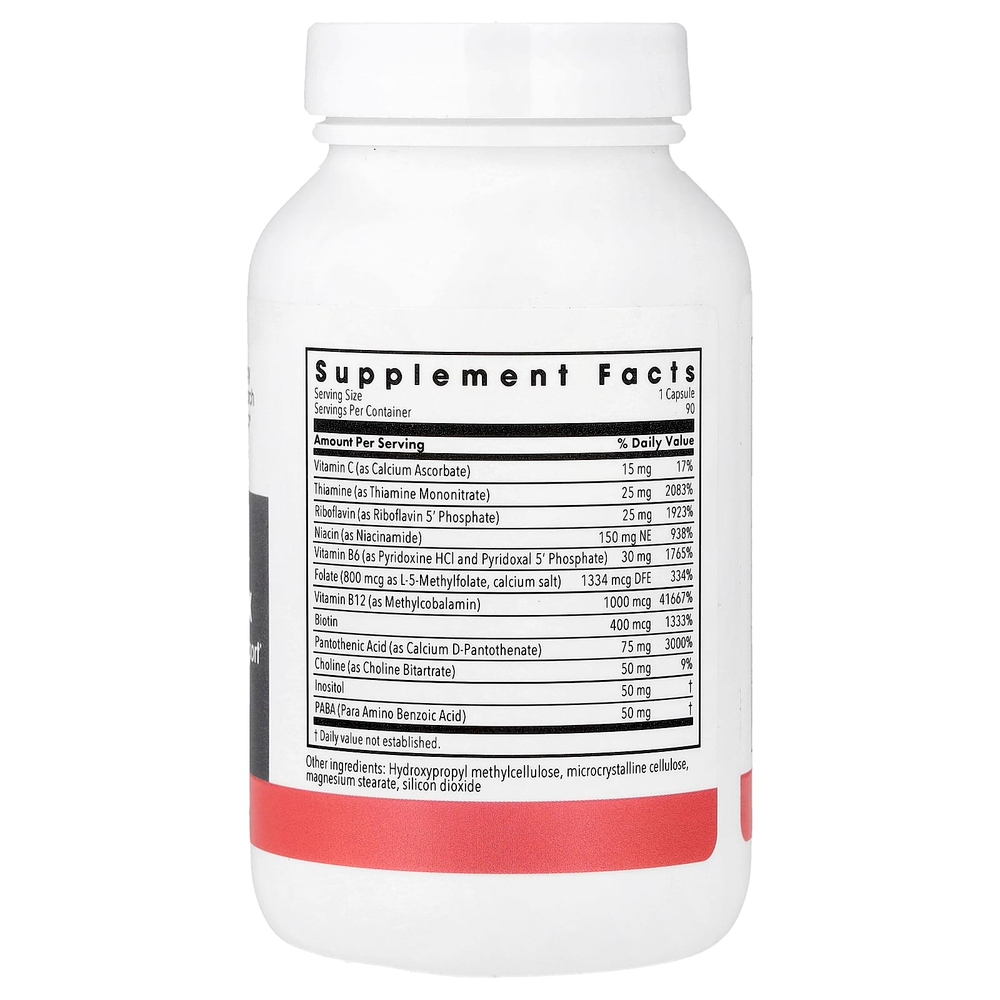 Metabolic Maintenance, комплекс витаминов группы B, 90 капсул