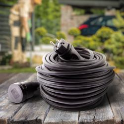 Удлинитель силовой ЭРА UPx-1e-3x1,5-30m-IP44(KG) в бухте с заземлением 1 розетка 30м КГ 3х1,5мм2 | Электротовары