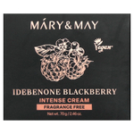 Mary & May, Idebenone Blackberry, интенсивный крем, 70 г (2,46 унции)