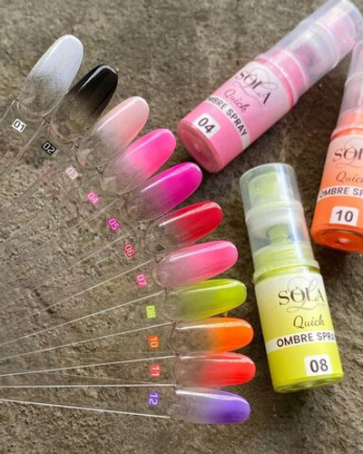 Sola Quick Ombre Dry Spray 01 - Сухой Спрей-омбре для градиента, 10мл