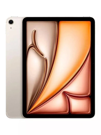 11" Планшет Apple iPad Air 11 2024 M2, 256 ГБ, Wi-Fi + LTE, starlight