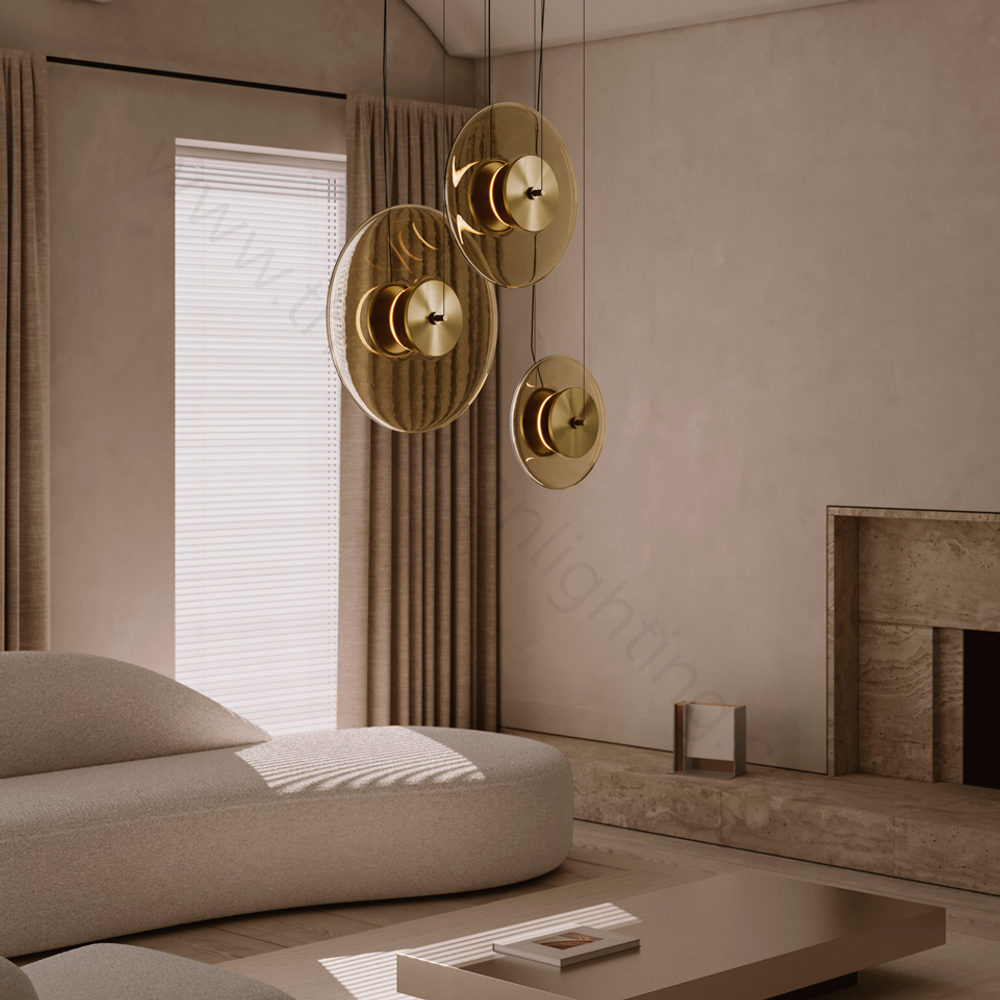 Pendant design lamp Zen Suspension by Venicem