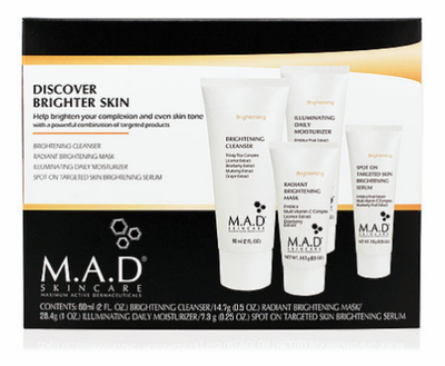 M.A.D. Skincare Дорожный набор препаратов для осветления кожи | Discover Brightening Kit