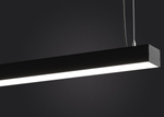 Подвесной линейный LED светильник LP35-1000 54Вт 4000К IP20 черный 4968Лм 1000х50х32мм DARKLUM