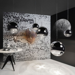 Подвесной дизайнерский светильник  Mirror Ball от Tom Dixon (золотой)