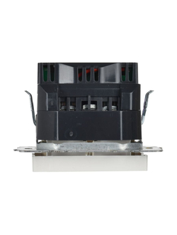 Розетка BRITE РЮш10-1-БрБ 16А с USB A+A 2.1А с заземл. защ. шторки механизм бел. IEK BR-R14-16-U21-D21-K01