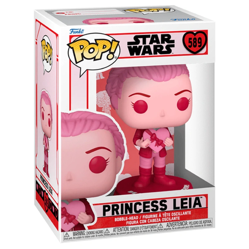 Funko POP! Bobble Star Wars Valentines Princess Leia (589)