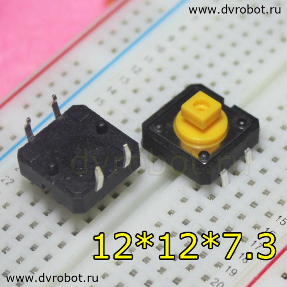 Кнопка 12*12*7.3 мм