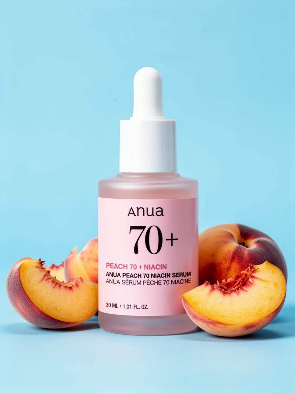 ANUA Сыворотка с экстрактом персика и ниацинамидом Peach 70% Niacin Serum