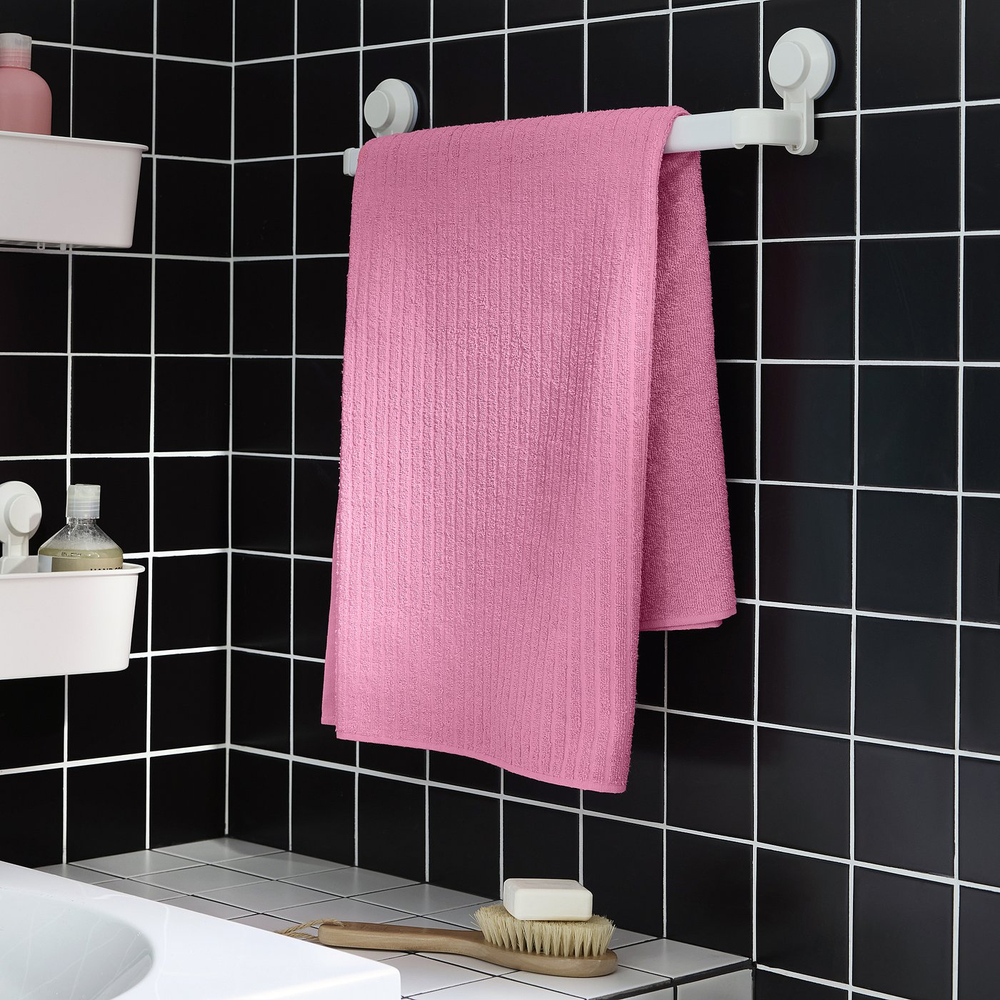 IKEA VÅGSJÖN  (ИКЕА ВОГШЁН)  -  Полотенце банное - розовое 100x150 см