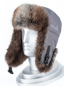 Шапка-ушанка Norfin Extreme PRO Gray, размер XL