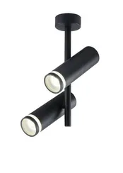 Светильник накладной светодиодный Rilon 1113B-A/L BLACK, 2×10 Вт, чёрный