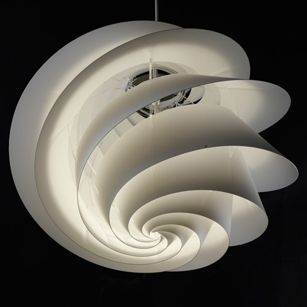 Swirl 1 Pendant Light By Oivind Slaatto, from Le Klint