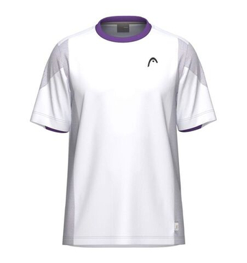 Мужская теннисная футболка Head Slice - white/purple