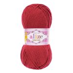 Пряжа Alize (Ализе) Cotton Gold / уп.5 мот. по 100 г, 330м, 390 вишня A