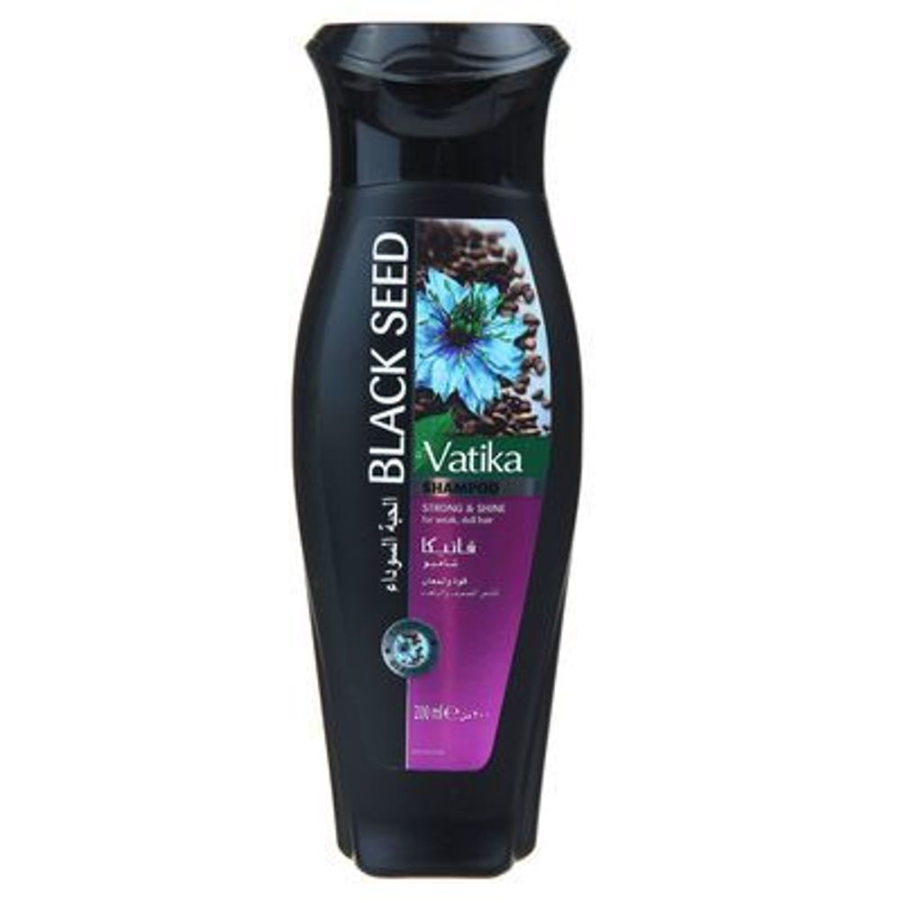 Vatika шампунь Black Seed Strong &amp; Shine 200 мл