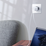 Зарядное устройство + Кабель Baseus GaN Mini Quick Charger C+C 45W - White