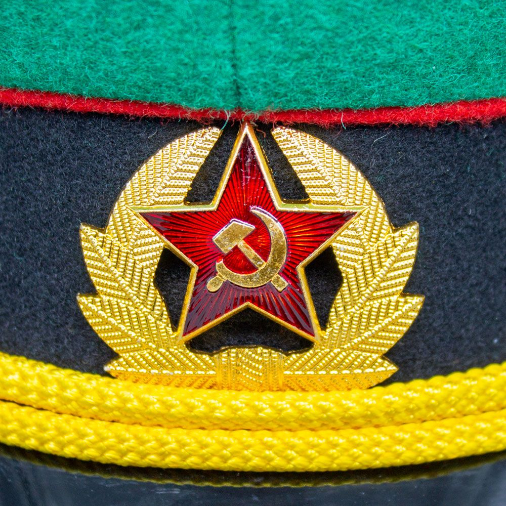 Фуражка ПОВСЕДНЕВНАЯ рядового и сержантского состава ПВ КГБ СССР, размер 55