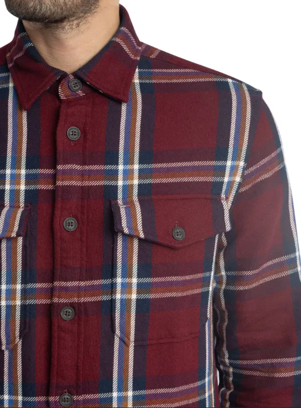 Рубашка мужская TOMMY HILFIGER HEAVY BRUSHED CHECK