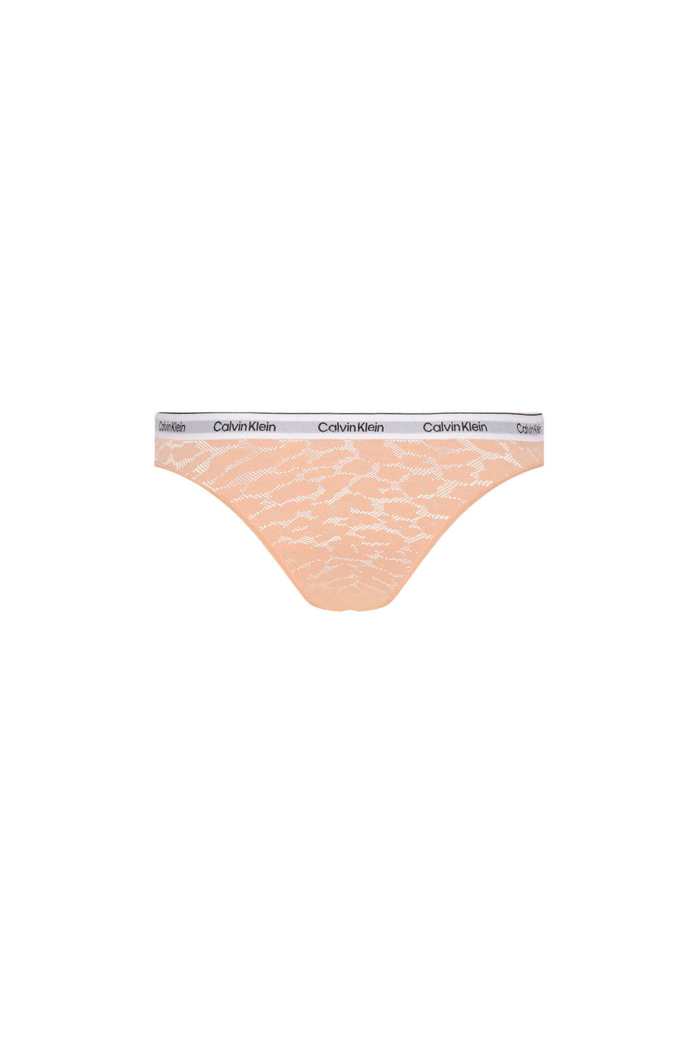 Кружевное трусики-бразилианки 3 шт. Calvin Klein Underwear - розовый(000QD5068E)