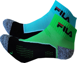 Теннисные носки Fila Calza Running Socks 2P - разноцветный