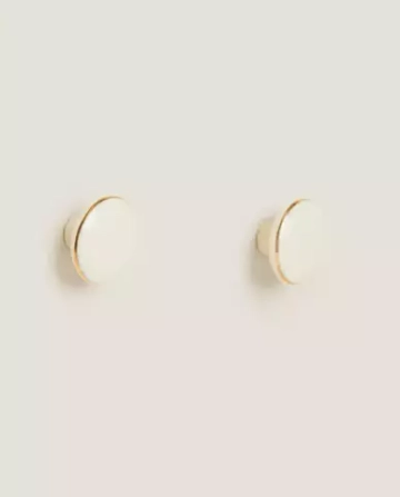 ZARA HOME ДВЕРНАЯ РУЧКА С ЗОЛОТОЙ КАЙМОЙ (НАБОР ИЗ 2 ШТ.)