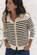 КАРДИГАН В ПОЛОСКУ — ZARA