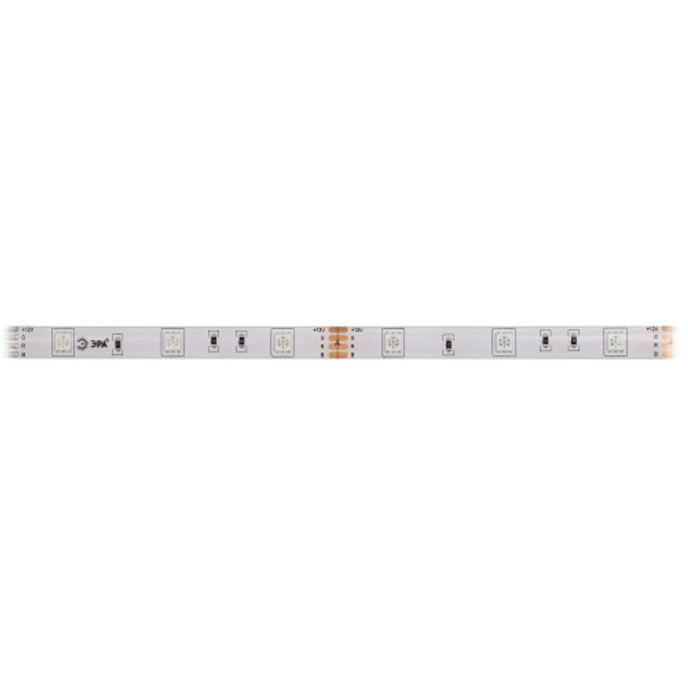 Светодиодная лента ЭРА LS5050-30LED-IP65-RGB-5m многоцветная 1 год | Светодиодные ленты 12В 1 год