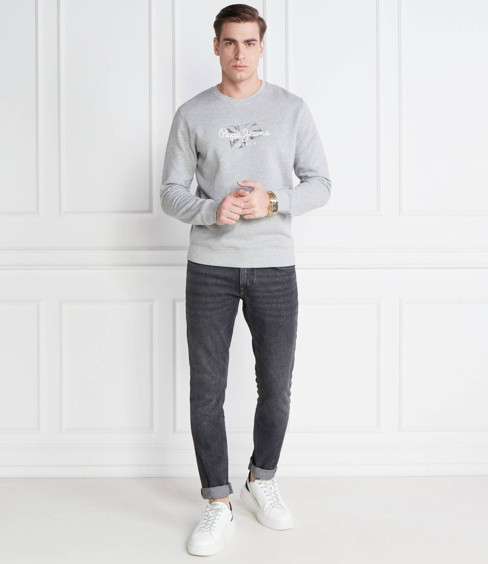 Худи ROSWELL Pepe Jeans London - серый(PM582571)