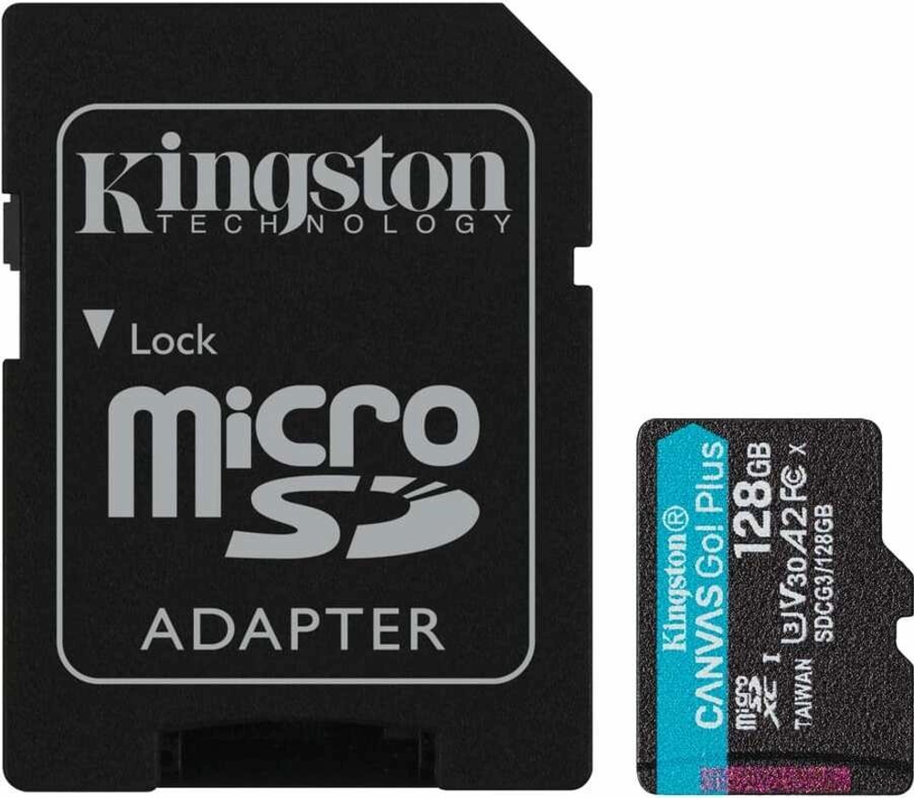 Карта Памяти Kingston Canvas Go Plus microSDXC 128GB