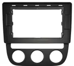 Магнитола для Volkswagen Jetta 5 2005-2010 (климат 1) - Teyes CC3-2K монитор 13", QLED+2K, Android 10, Быстрая, 4G SIM-слот, CarPlay