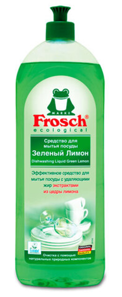 Гель для посуды Frosch Зеленый лимон 1,0 л