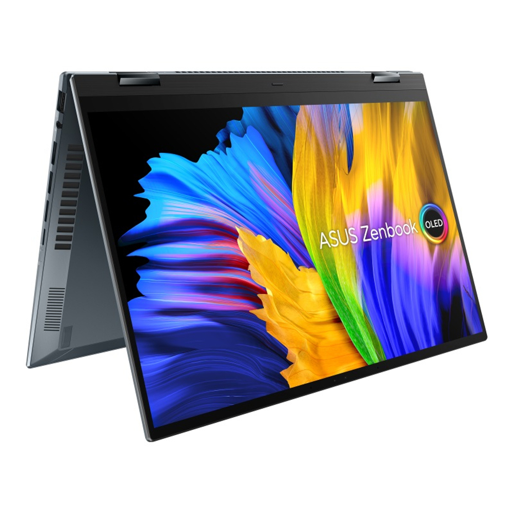 Ноутбук 14" ASUS Zenbook 14 Flip UP5401EA-KN044T Core i5 1135G7/8Gb/512Gb SSD/14" Touch WQXGA+/Win11 Серый (90NB0V41-M00780)