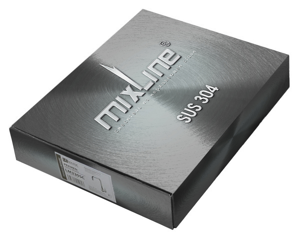 Смеситель для кухни 35k MIXLINE MLSS-0325 ЗЕЛЕНЫЙ гибкий силиконовый излив