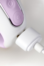 Вибратор Satisfyer Vibes Charming Smile силикон фиолетовый 18,7 см