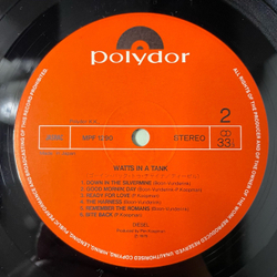 Винтажная виниловая пластинка LP Diesel Watts In A Tank (Япония 1979) (Оби)