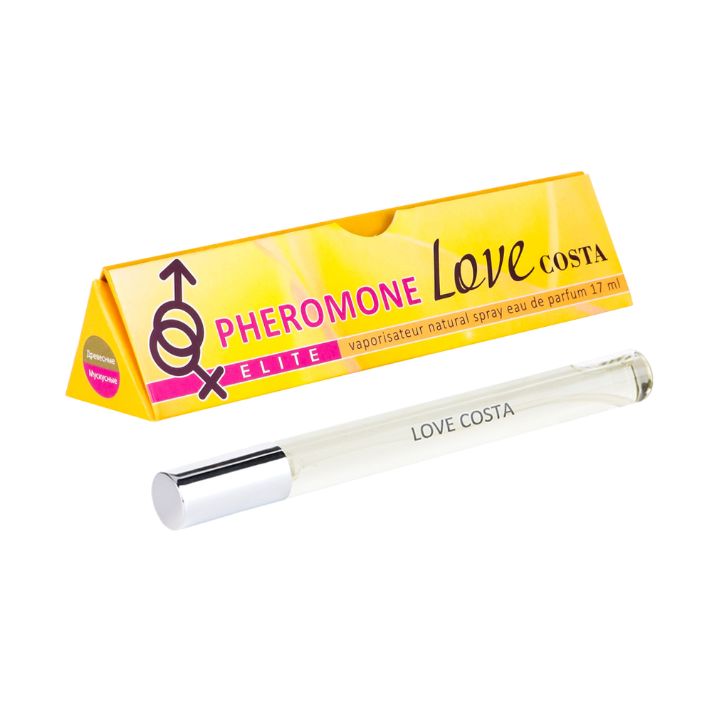 Вода парфюмерная с феромонами ELITE LOVE COSTA (ЭЛИТ ЛАВ КОСТА) - 17ml for women