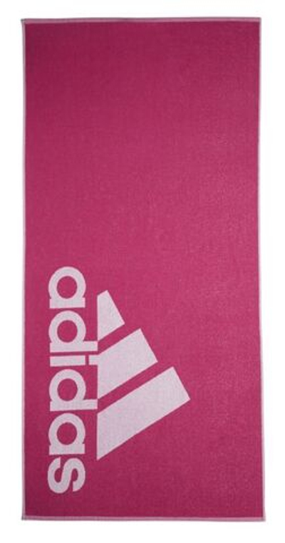 Полотенце теннисноеAdidas Towel L - semi lucid pink/white