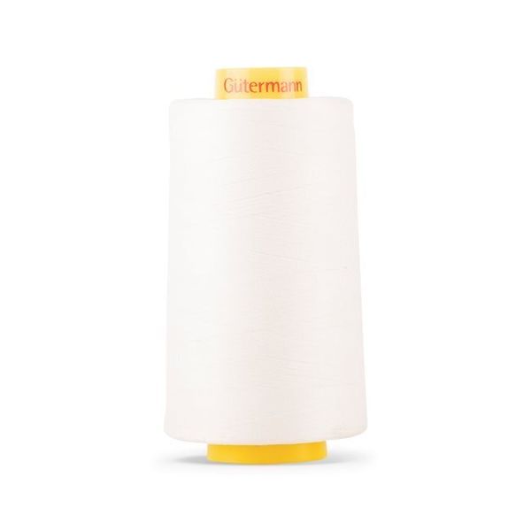 Нитка Gutermann Mara 120 (5000 метров), 1 боб., универсальная | _001 молочный (сумрачно-белый)