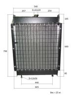Радиатор охлаждения Ricardo N4105DS; TDK-N 38 4LT/Radiator assembly