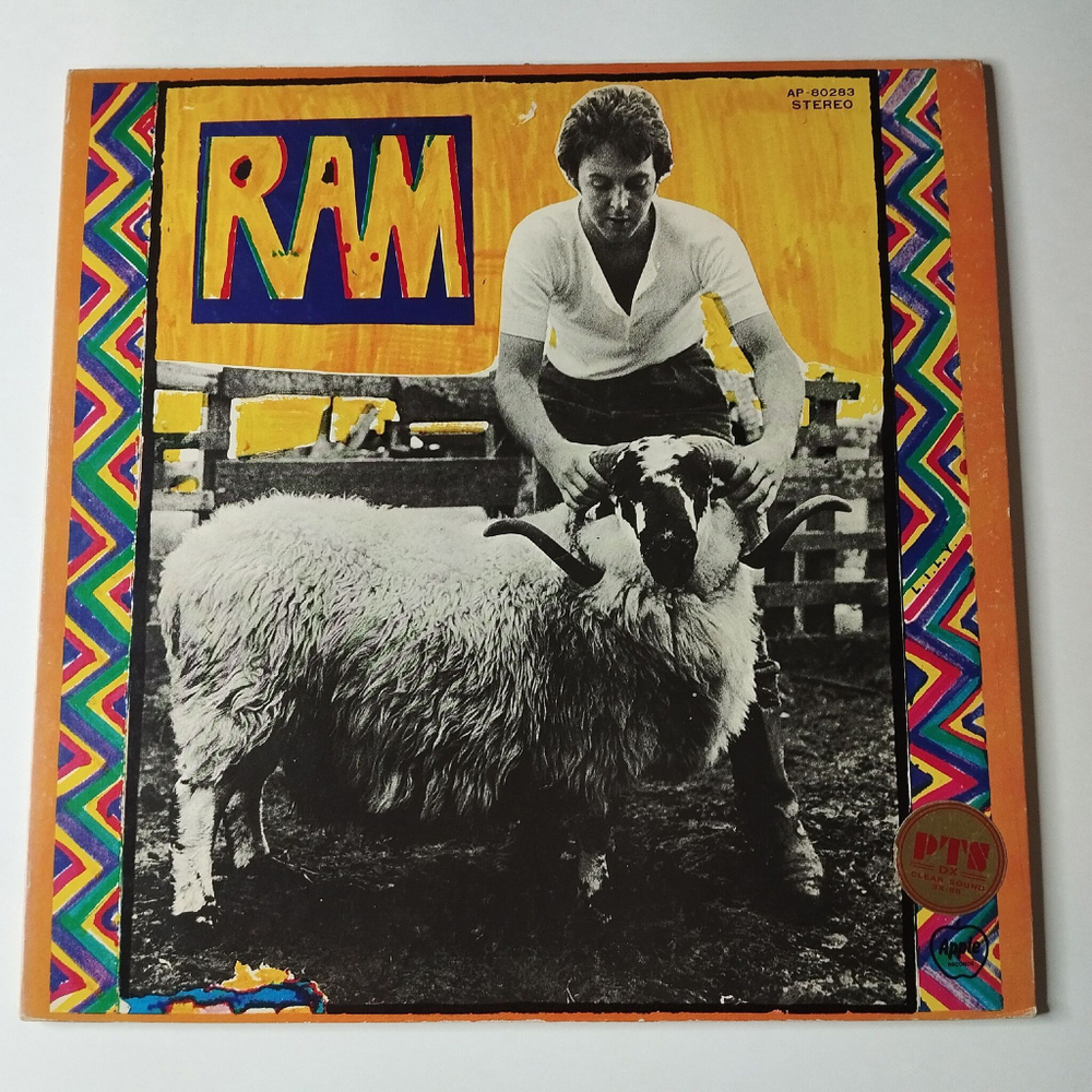 Винтажная виниловая пластинка LP Paul And Linda McCartney Ram (Japan 1971) (No Obi) Heart Of The Country
